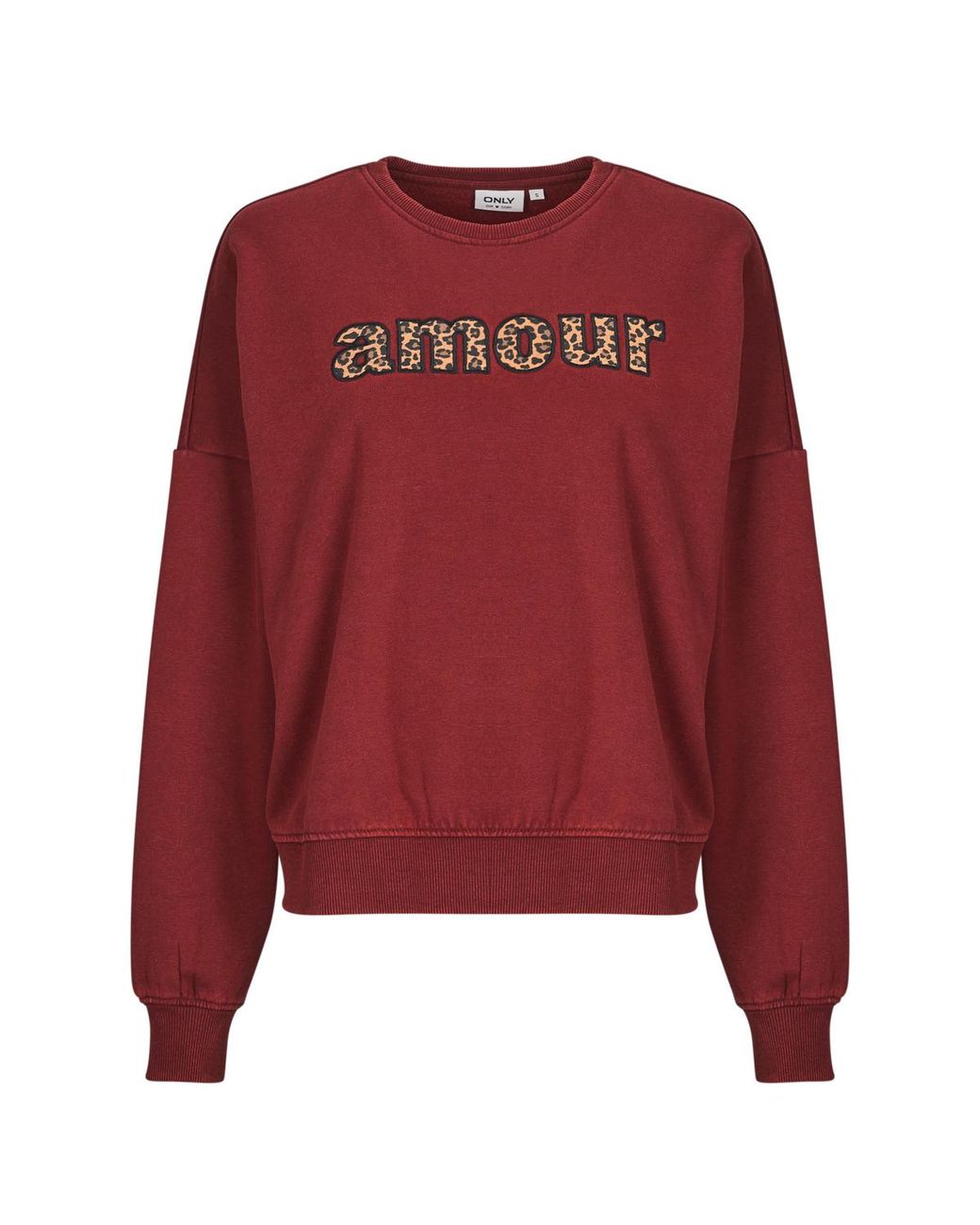 ONLY Red Sweatshirts Onllinda