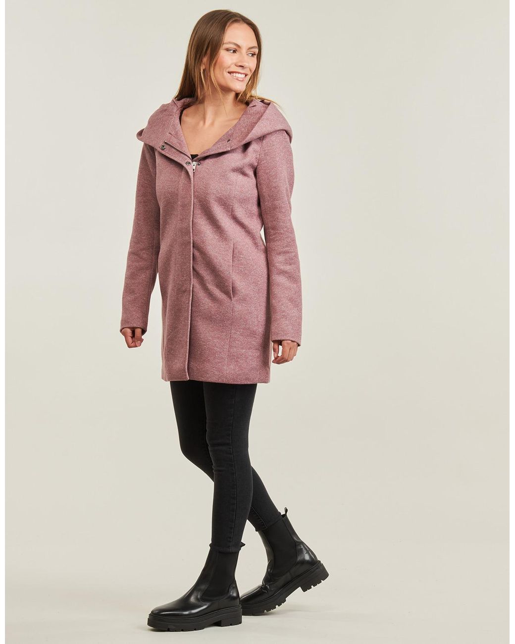 ONLY Purple Coat Onlsedona