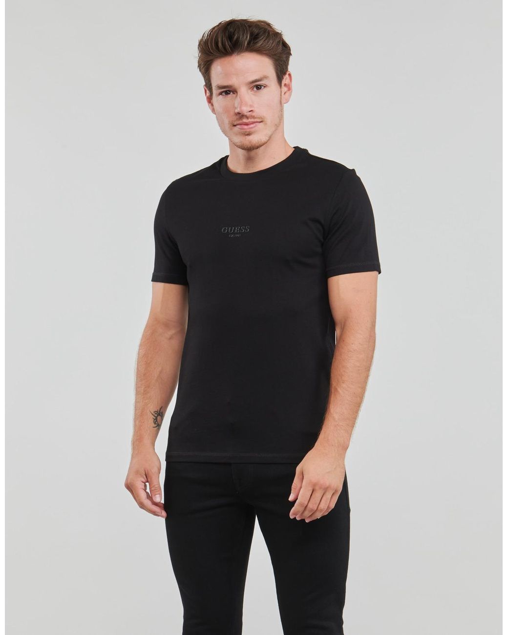 Guess Black Aidy T Shirt for men