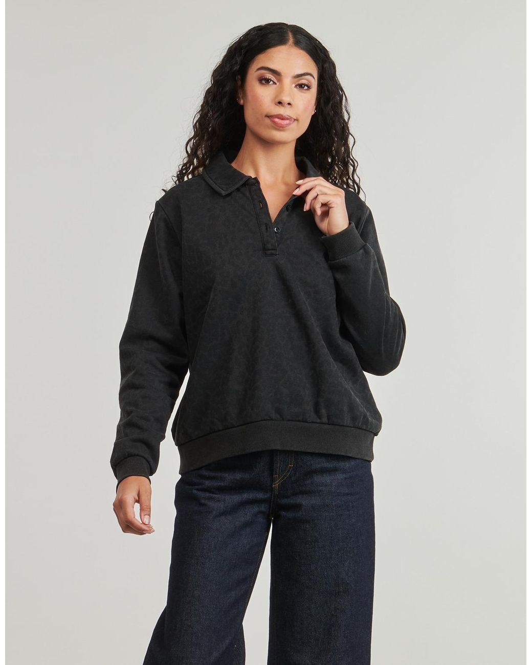 Pieces Black Sweatshirts Pcjackie