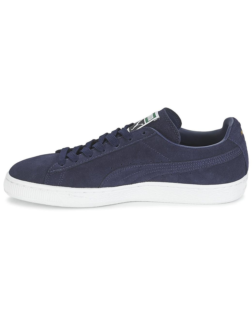 PUMA Suede Classic + Shoes (trainers) in Navy (Blue) - Save 59% - Lyst