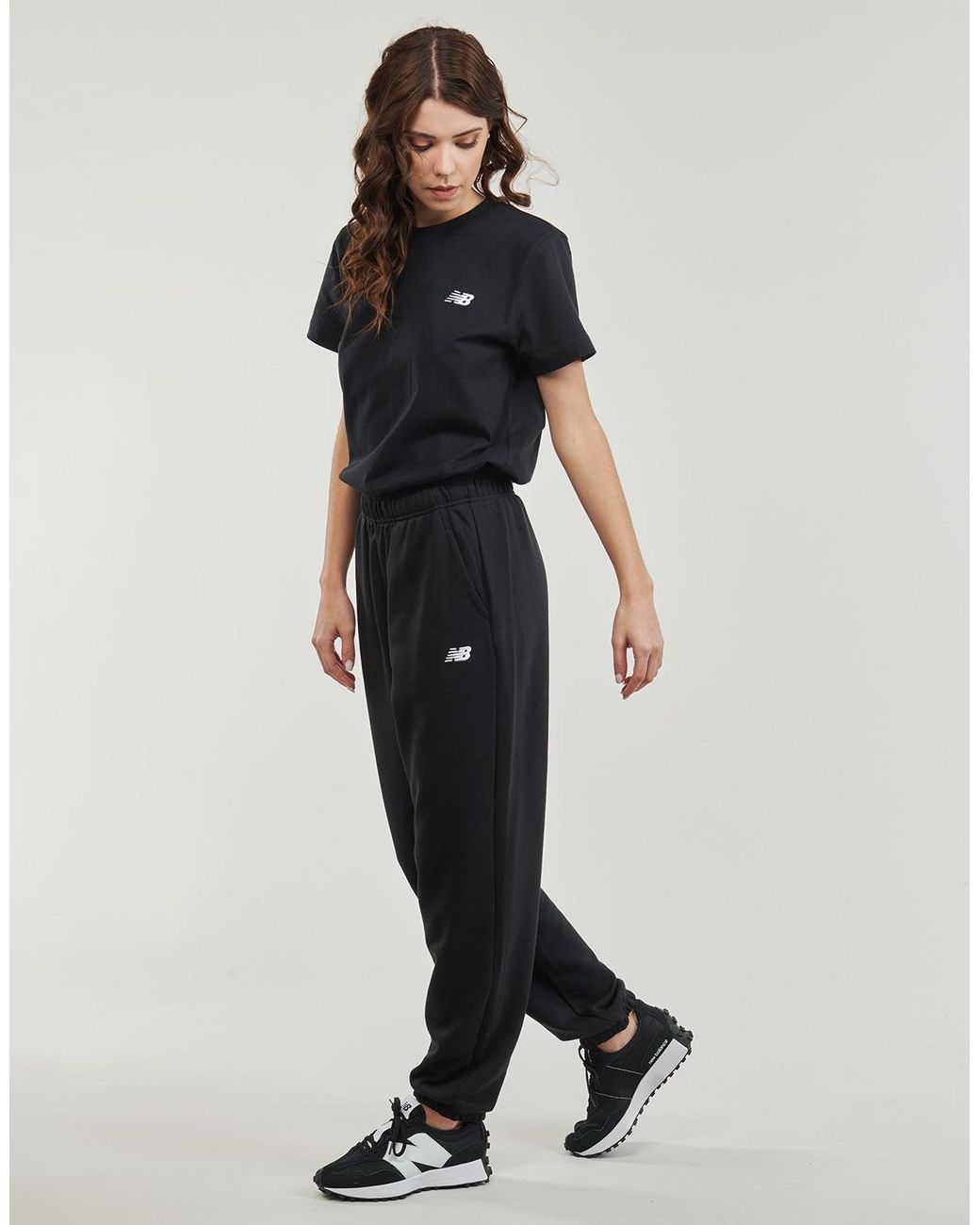 New Balance Black T Shirt Small Logo T-shirt