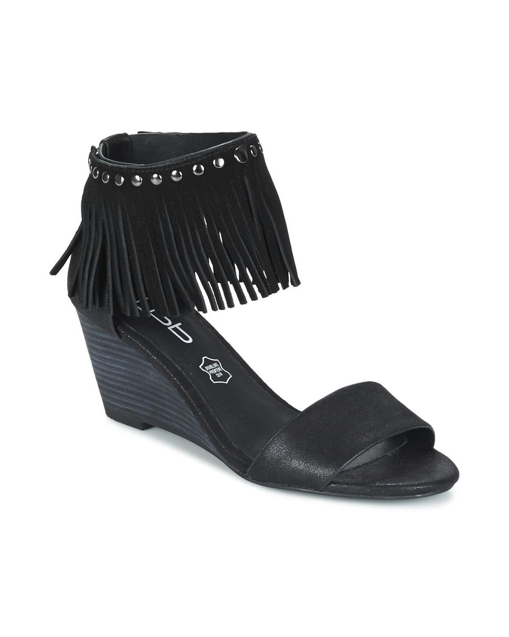 Les Petites Bombes Black Nadia Sandals