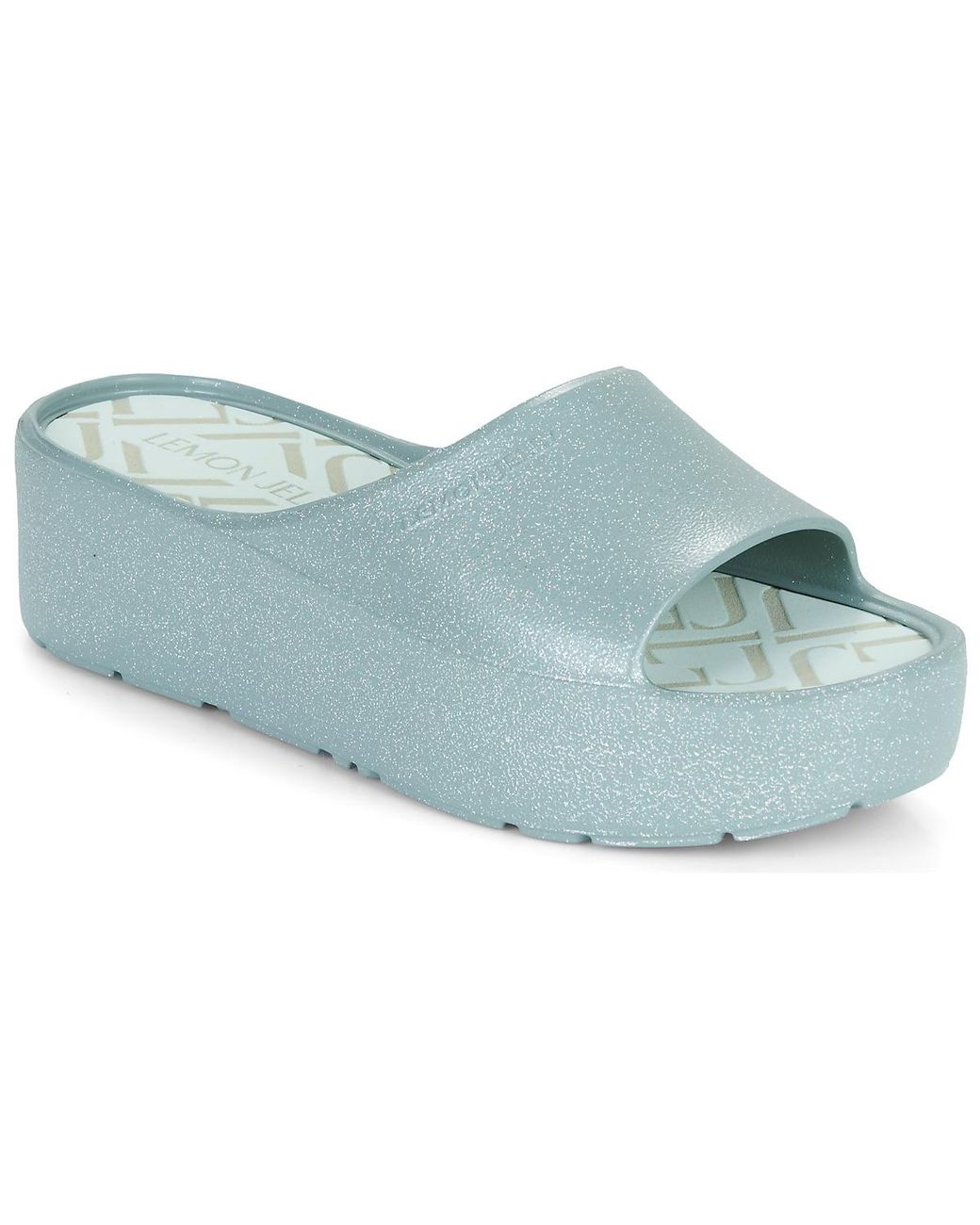 Lemon Jelly Blue Mules / Casual Shoes Fiorella