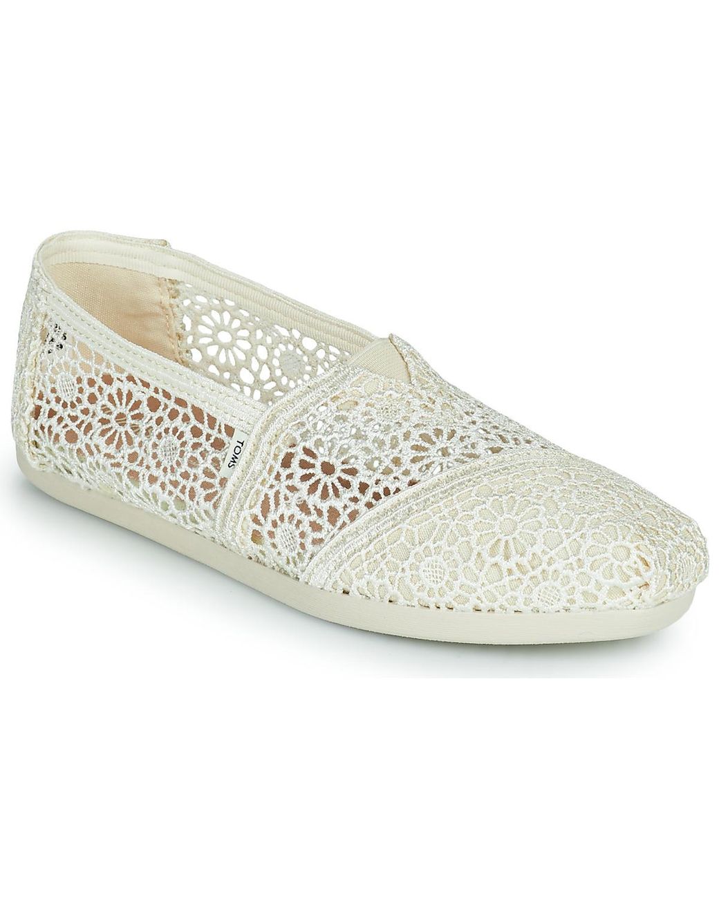 TOMS White Alpargata Espadrilles / Casual Shoes