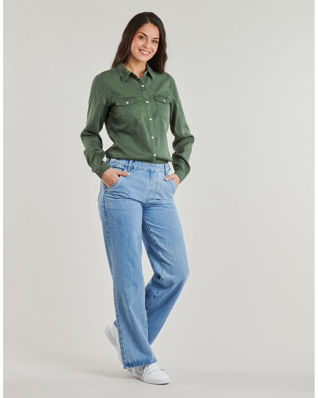 Vila Green Shirt Vibista
