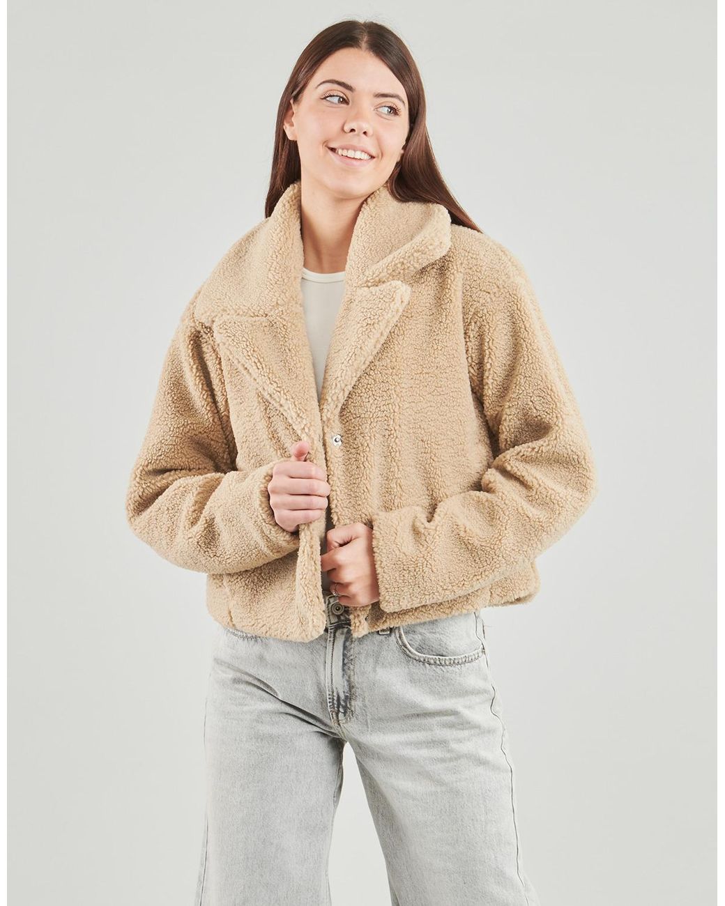 Noisy May Natural Coat Nmnati Crop