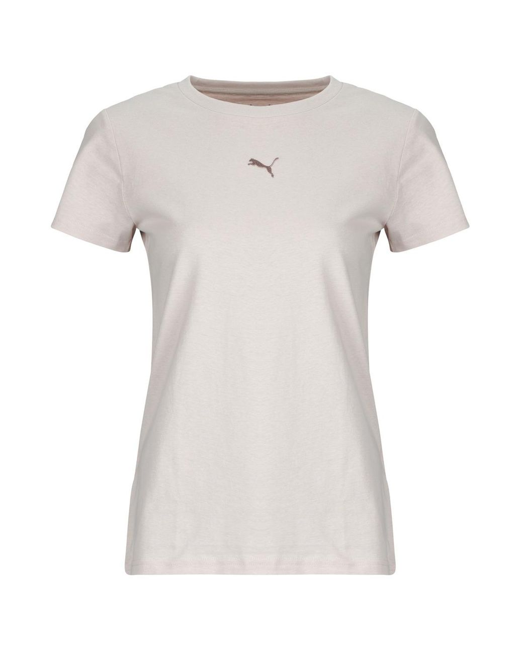 PUMA Gray T Shirt Ess Centered Cat Logo Tee