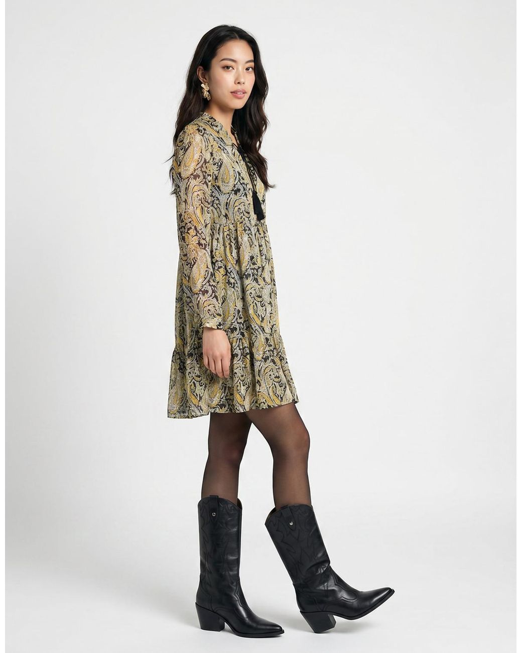 Moony Mood Multicolor Padaste Dress