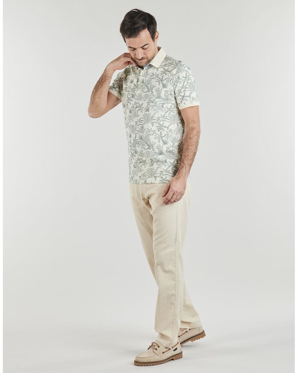 Jack & Jones Natural Straight Trousers Jpstkane Hybrid Bondi JOGGER for men