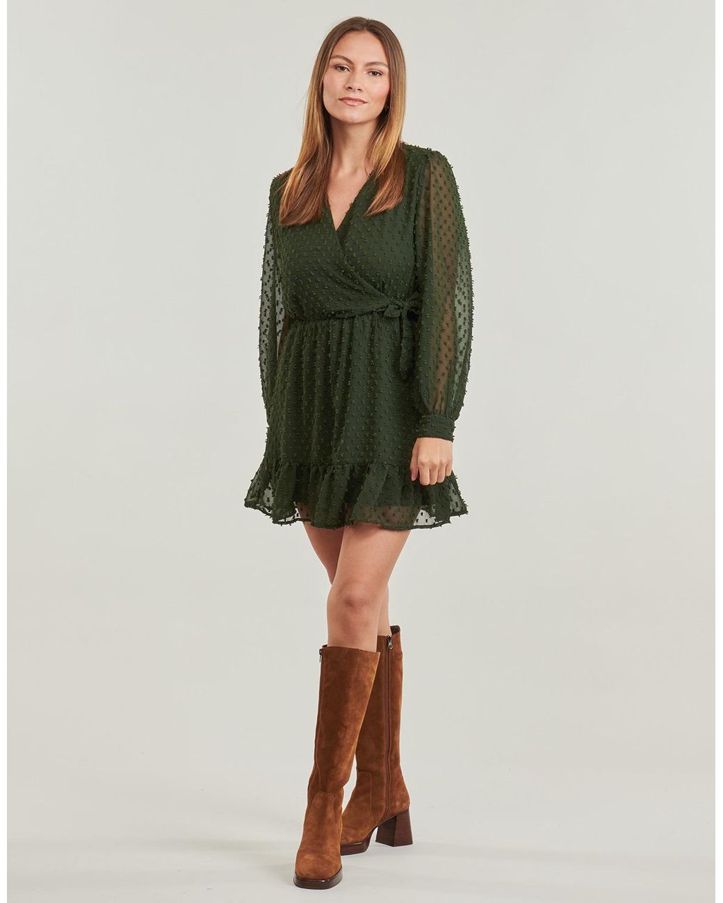 ONLY Green Dress Onltiva