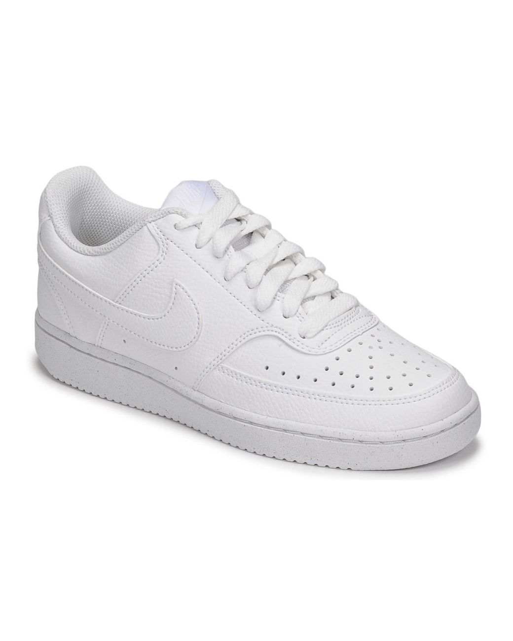 Nike W Court Vision Lo Nn Shoes (trainers) in White | Lyst UK
