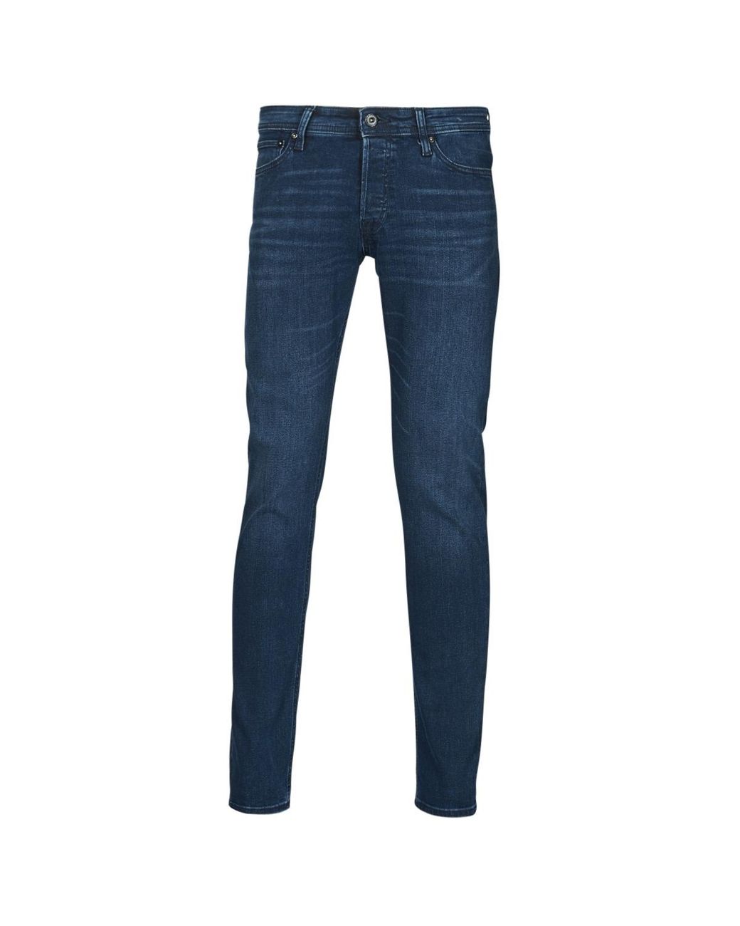 Jack & Jones Blue Jjiglenn Skinny Jeans for men