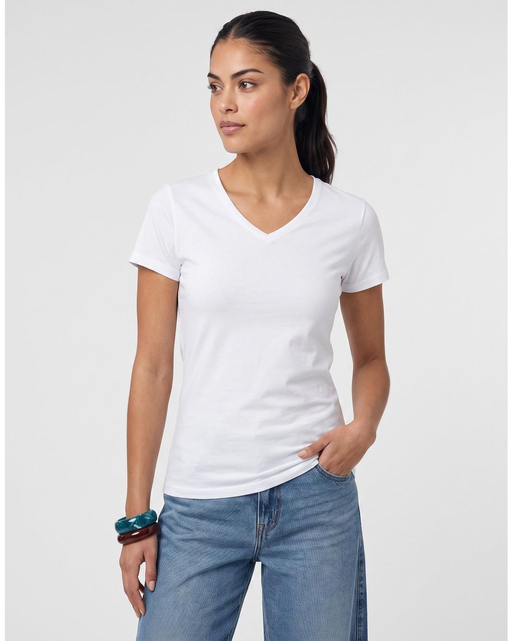 BOTD White T Shirt Eflomu