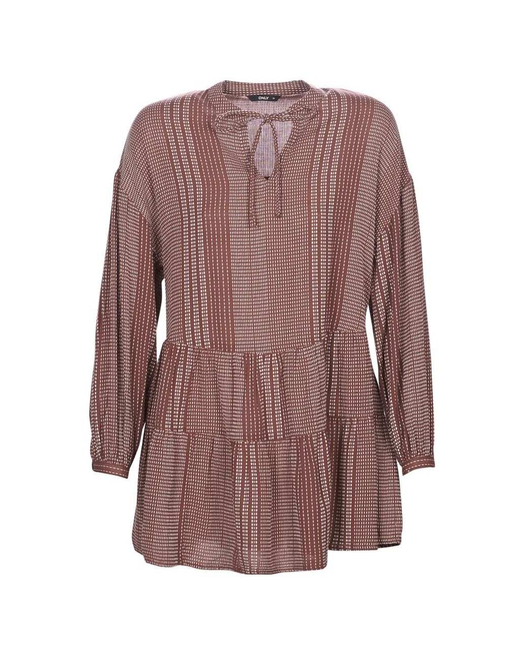 ONLY Brown Dress Onlnew