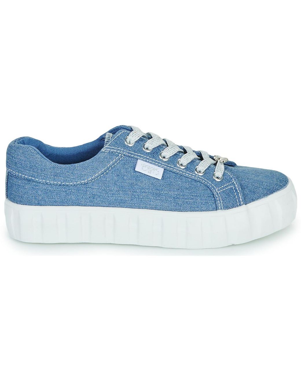 Le Temps Des Cerises Blue Shoes (trainers) Malibu