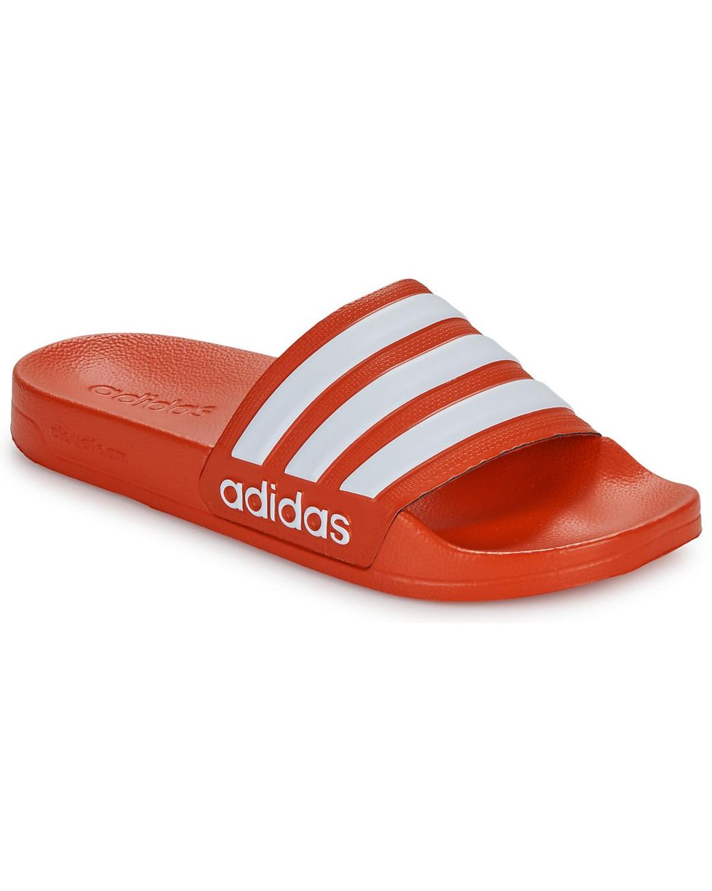 Adidas Red Tap-dancing Adilette Shower
