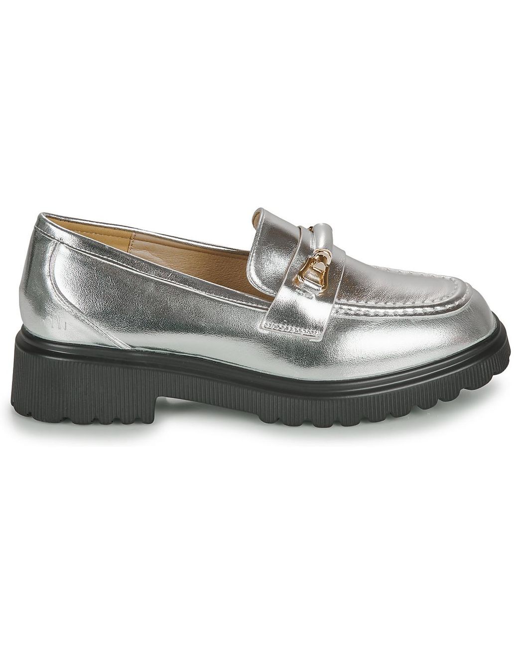 Moony Mood Gray Loafers / Casual Shoes New09