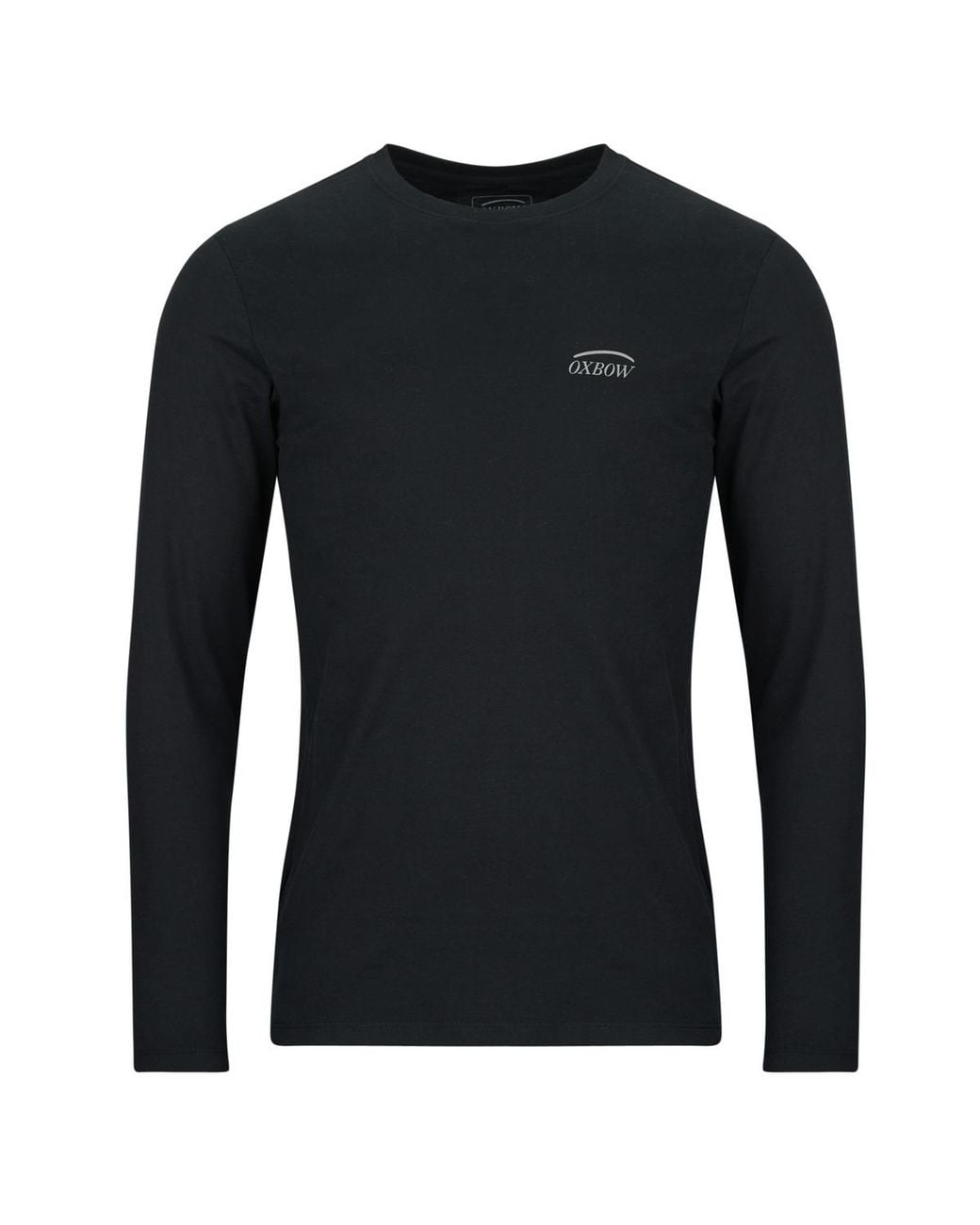 Oxbow Black Long Sleeve T-shirt S2tagtan for men