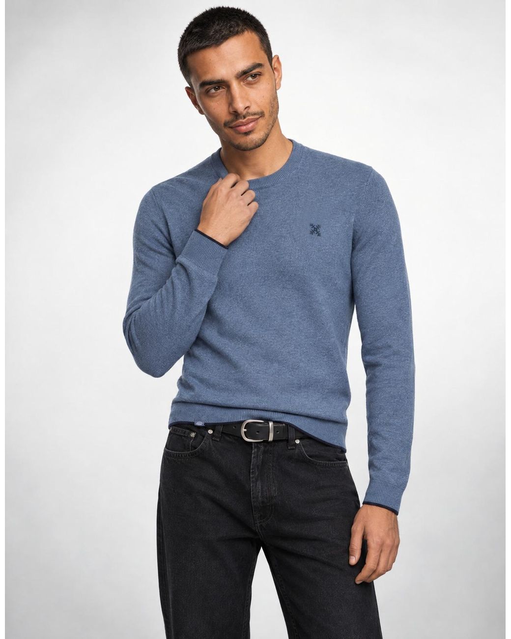 Oxbow Blue Sweater S2peroni for men