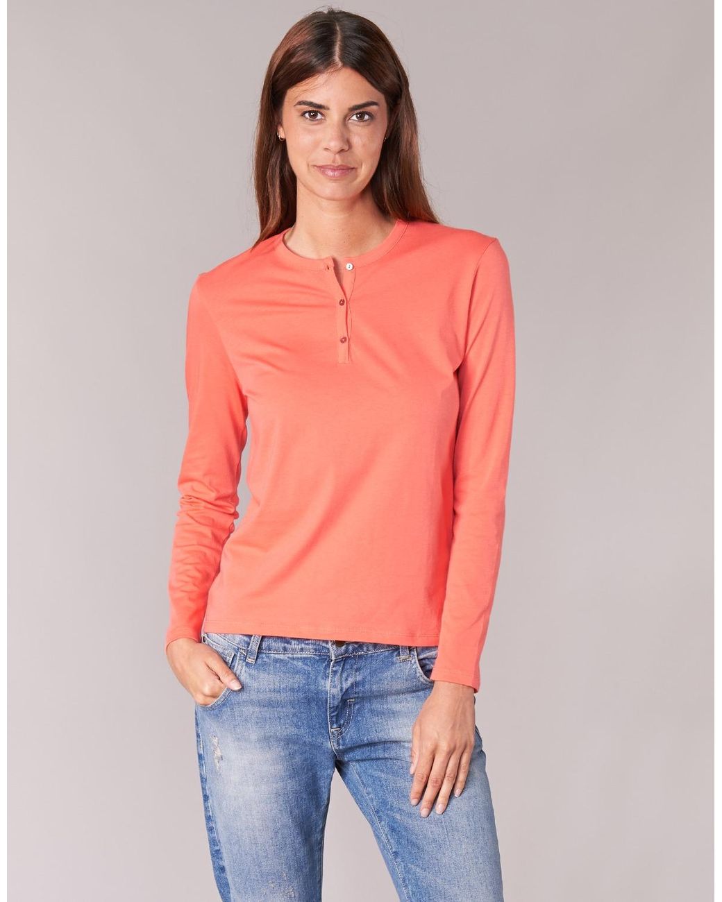 BOTD Pink Long Sleeve T-shirt Ebiscol