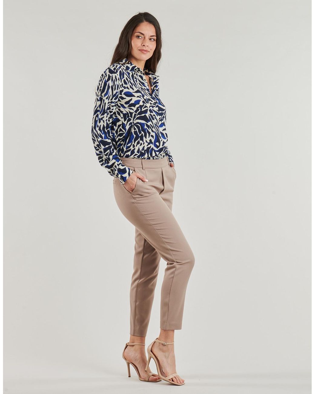 Vila Blue Shirt Ya