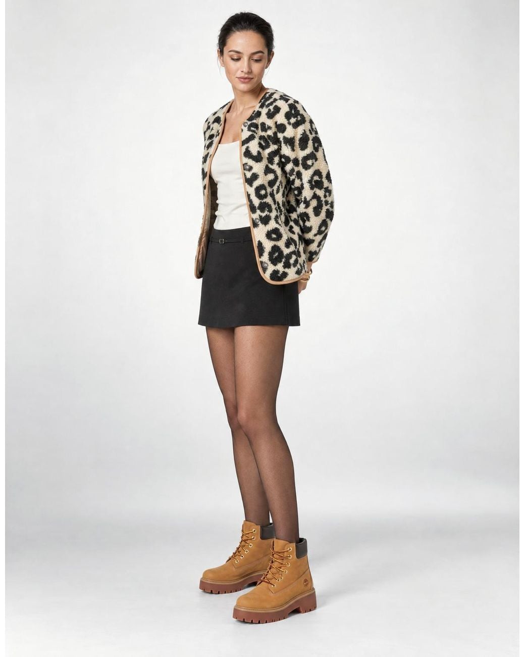 ONLY Black Jacket Onllona Life Teddy