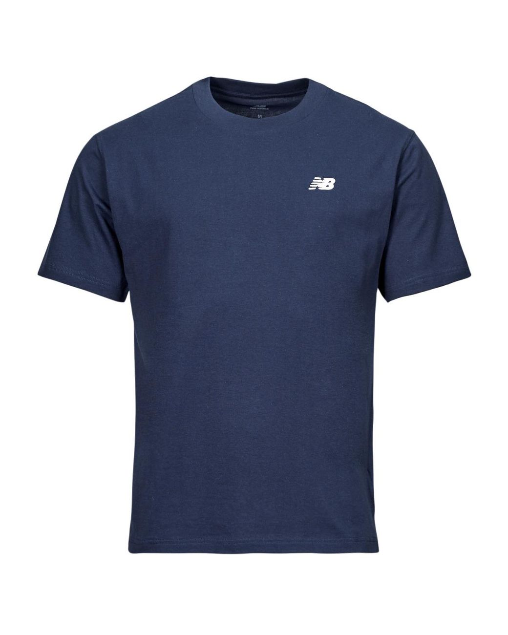 New Balance Blue T Shirt Small Logo Jersey Tee for men