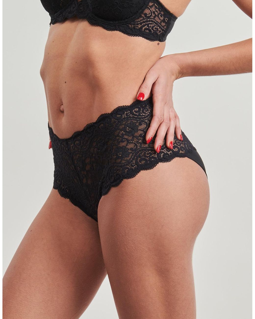 Triumph Black Knickers/panties Amourette Maxi