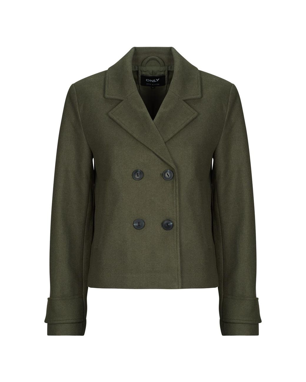 ONLY Green Coat Onlfreja Life Short
