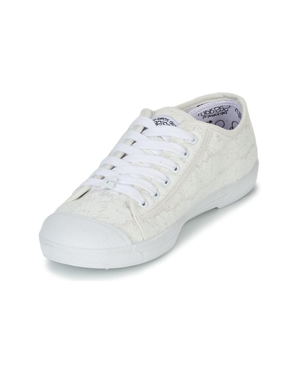 Le Temps Des Cerises White Basic 02 Shoes (trainers)