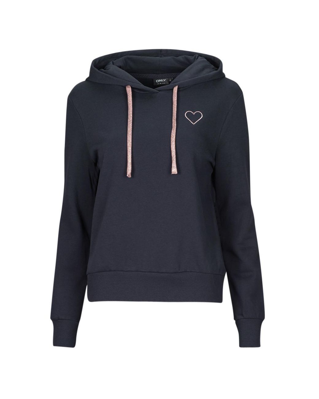 ONLY Blue Hoodies Onlnoli