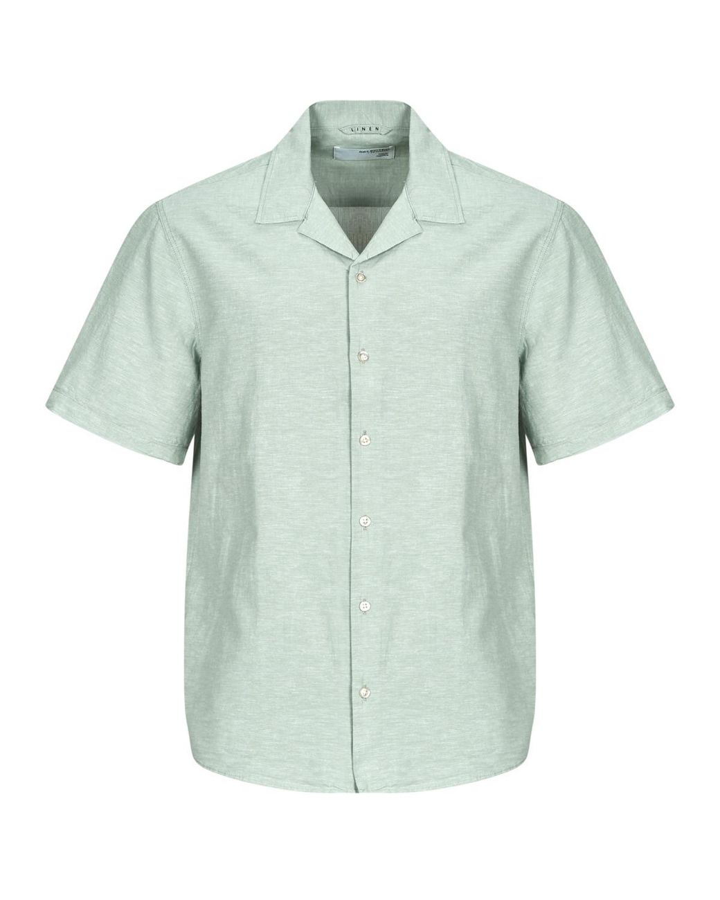 SELECTED Green Short Sleeved Shirt Slhregsun for men