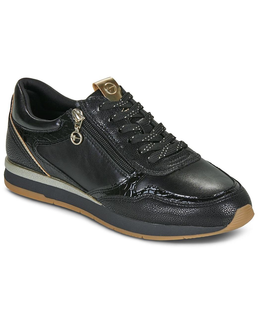 Tamaris Black Shoes (trainers) 23613