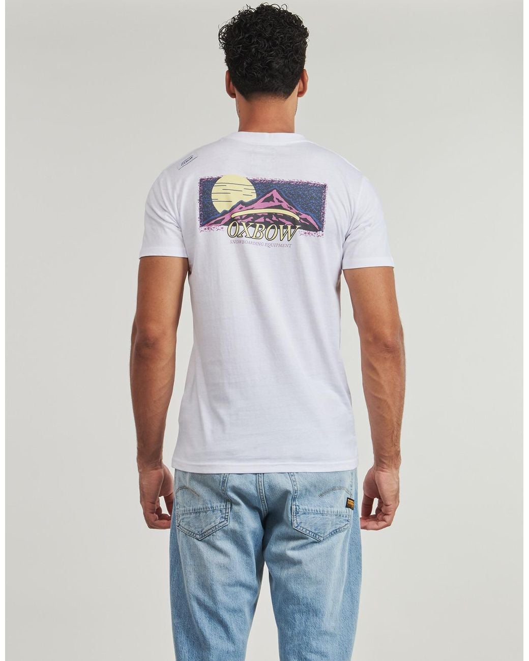 Oxbow Blue T Shirt R2summit for men