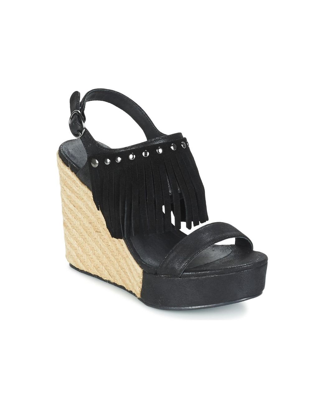 Les Petites Bombes Black Sabine Sandals