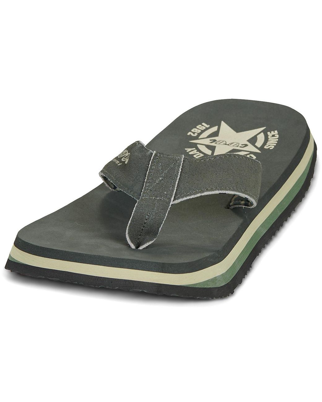 Cool shoe Green Flip Flops / Sandals (shoes) Original for men