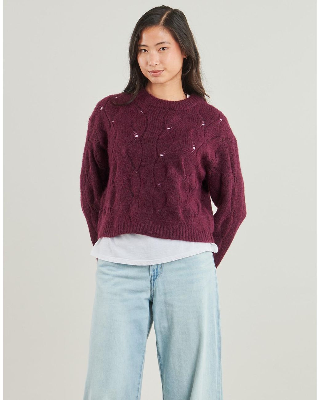 Vero Moda Purple Sweater Vmnewlina