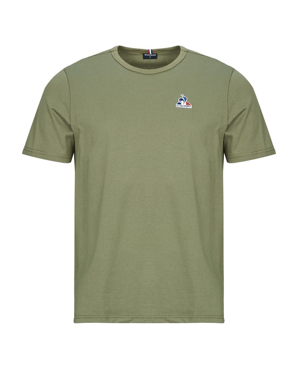 Le Coq Sportif Green T Shirt Ess Tee Ss N°1 M for men