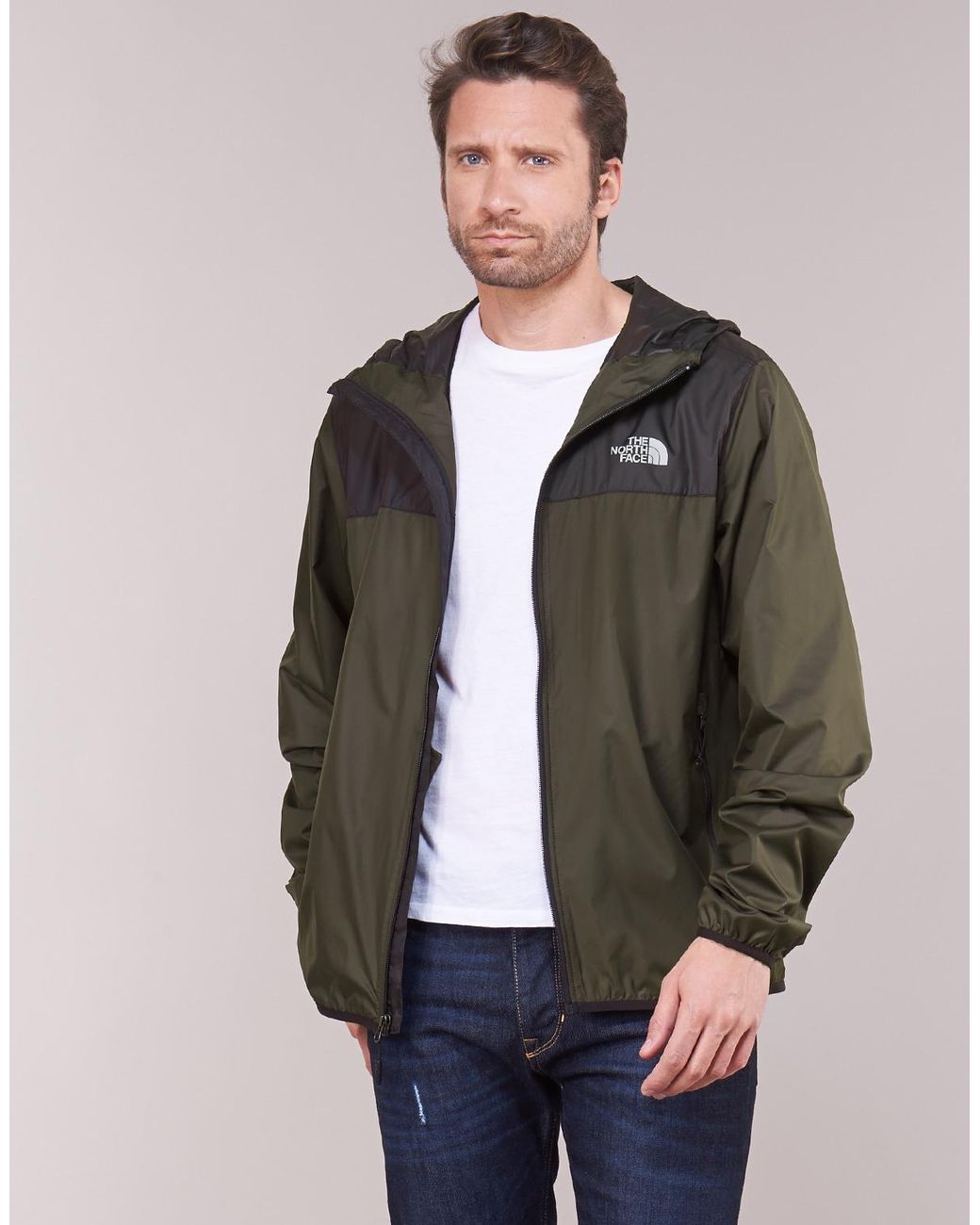 The North Face Men's Cyclone 2 Hoodie Windbreakers in Green for Men | Lyst  UK
