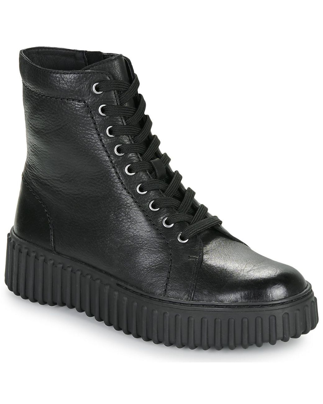 Clarks Mid Boots Torhill Rise in Black Lyst UK