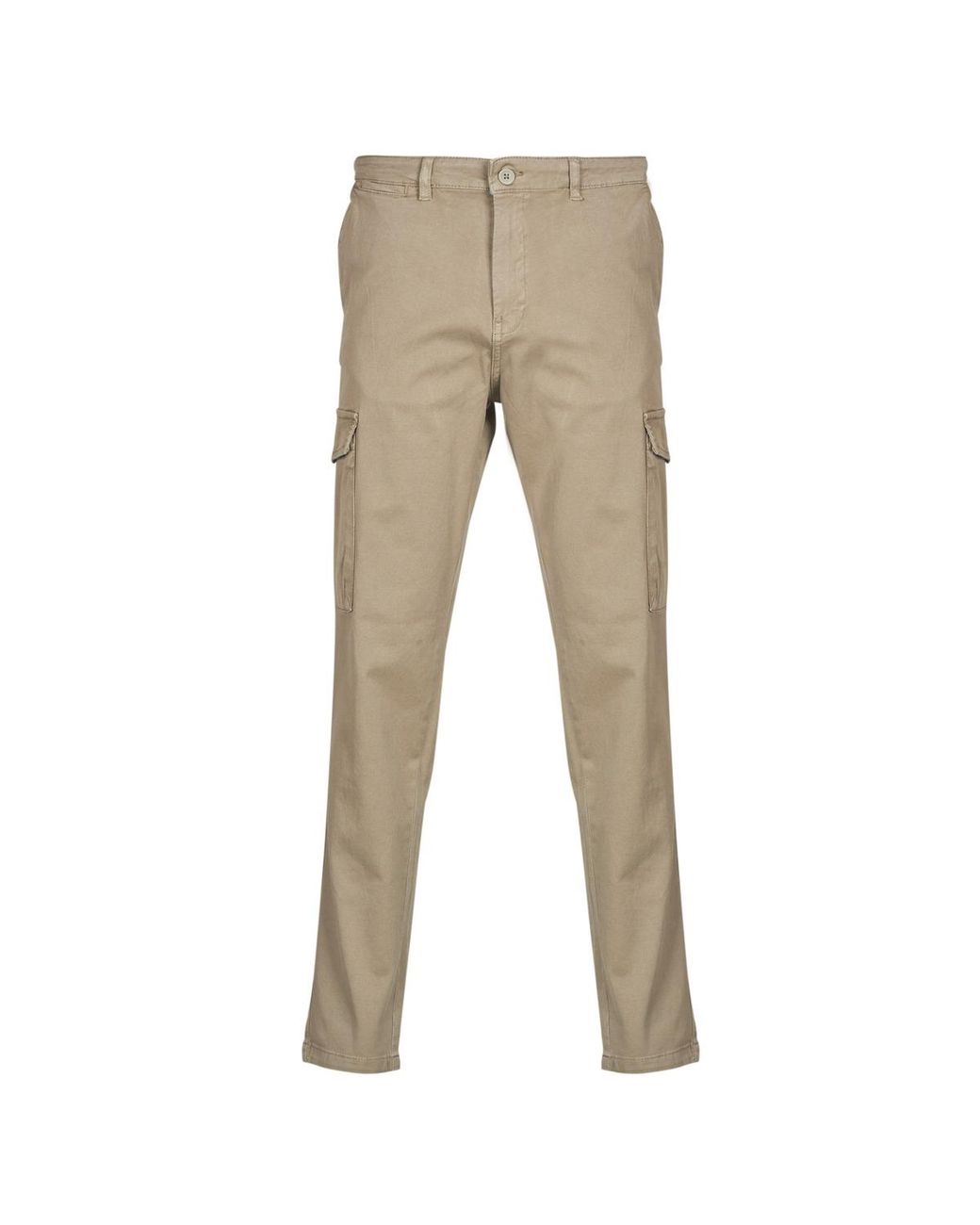 Jack & Jones Natural Cargo Trousers Jpstace Arthur Dobby Cargo for men