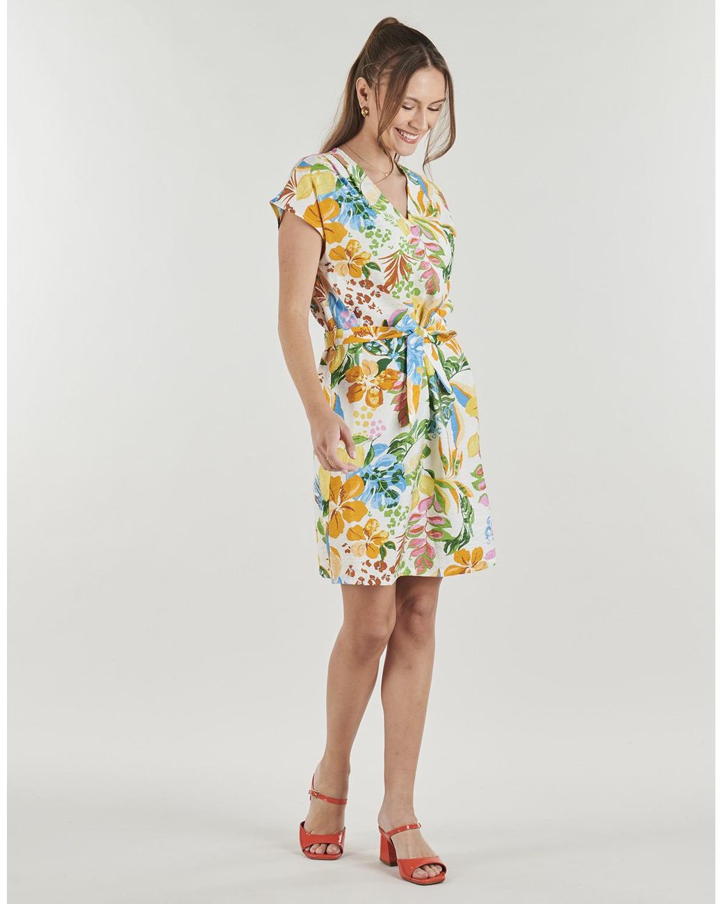 Deeluxe Green Dress Java Ro W