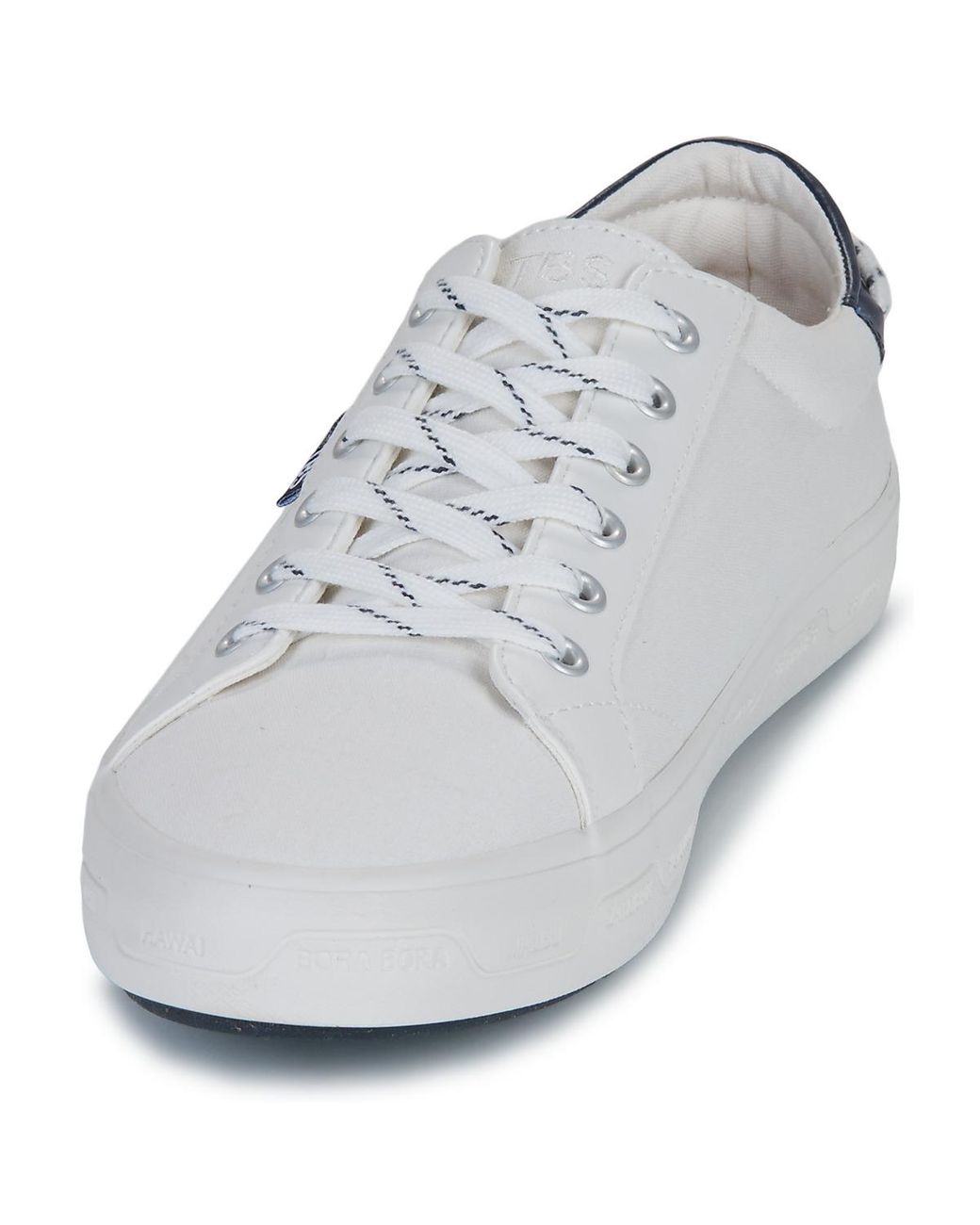 Tbs White Shoes (trainers) Lanzaro for men