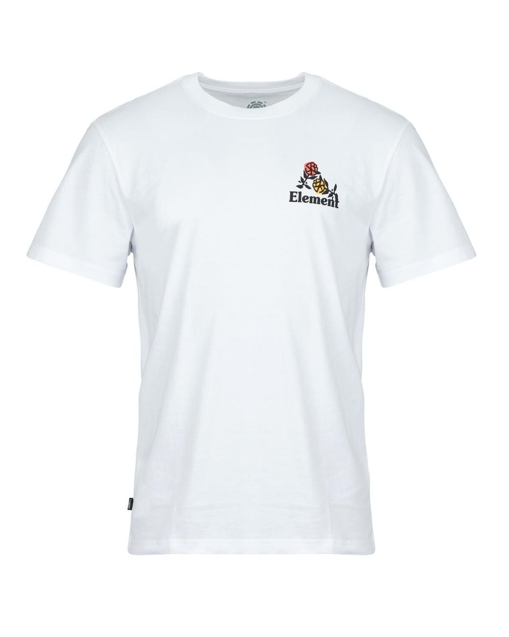 Element White T Shirt Hands Full Ss for men