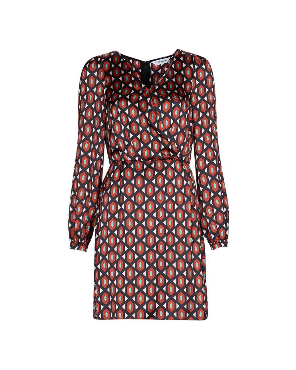 Naf Naf Red Lestudio Dress