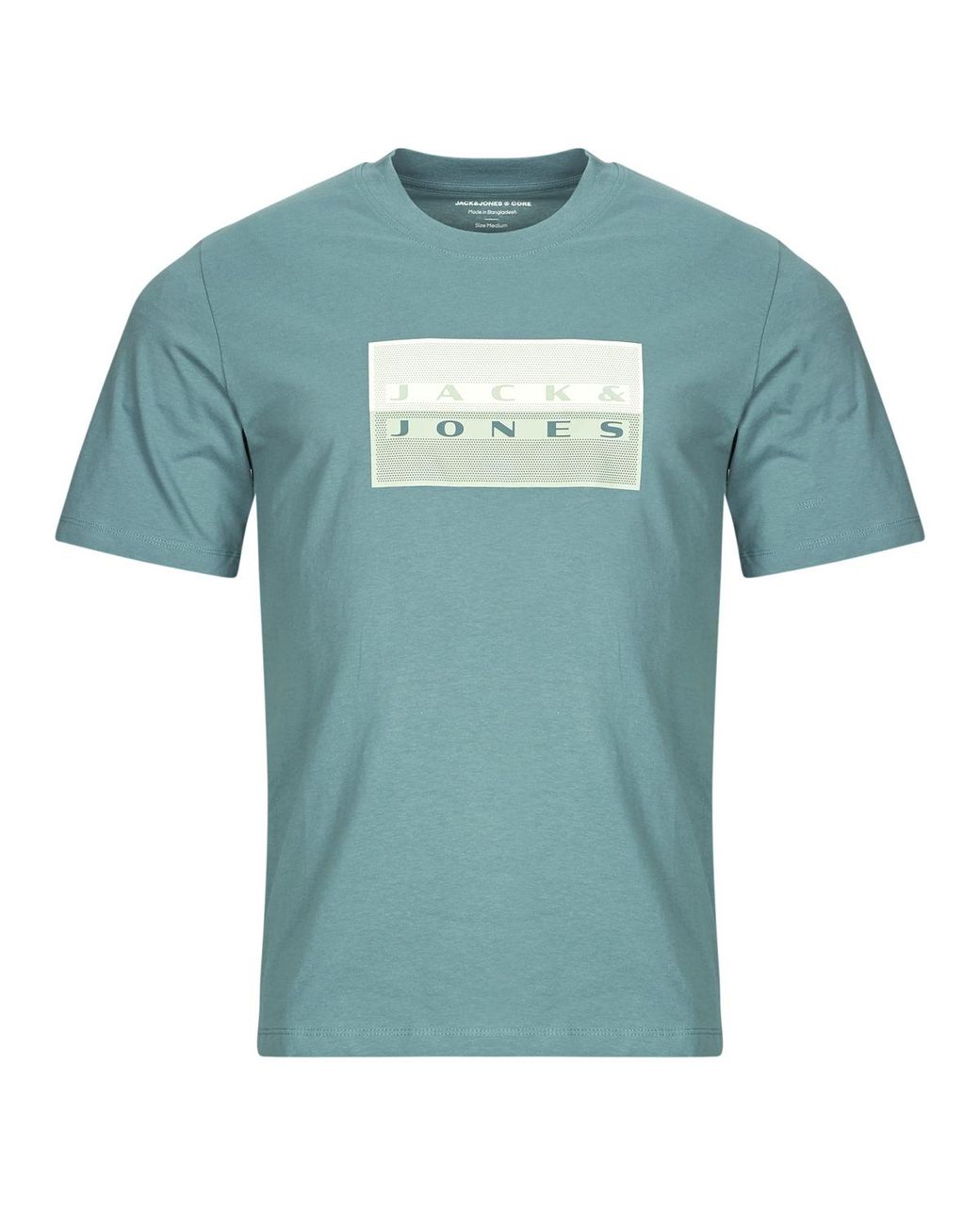 Jack & Jones Blue T Shirt Jcofusion Dots Print for men