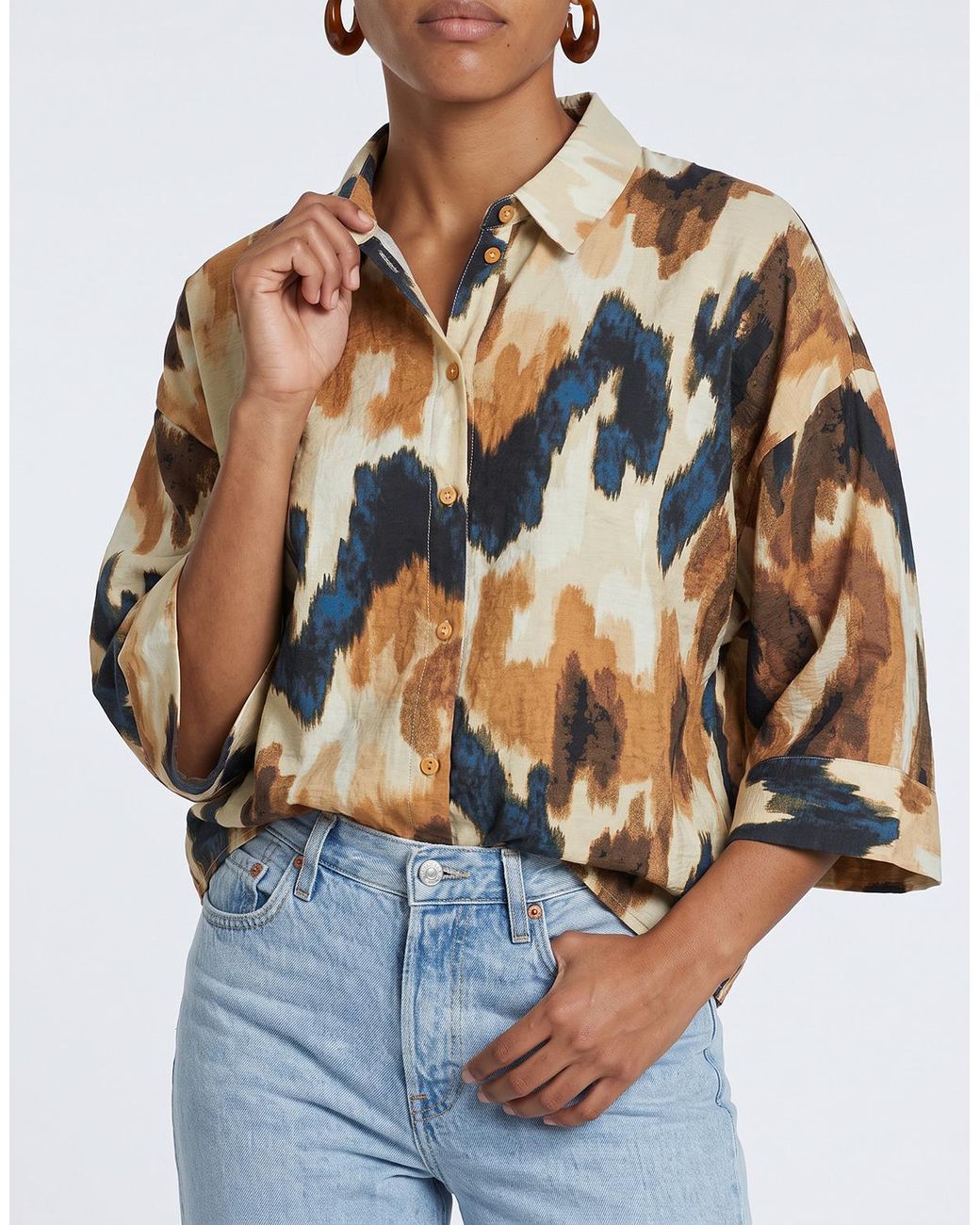 Vila Multicolor Blouse Virano Eva 3/4