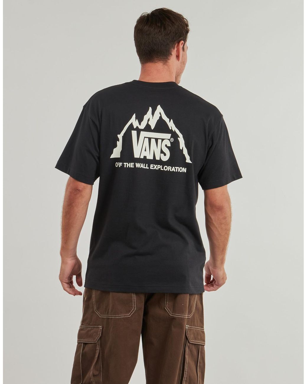Vans Black T Shirt M Mte Crestline Ss Tee for men