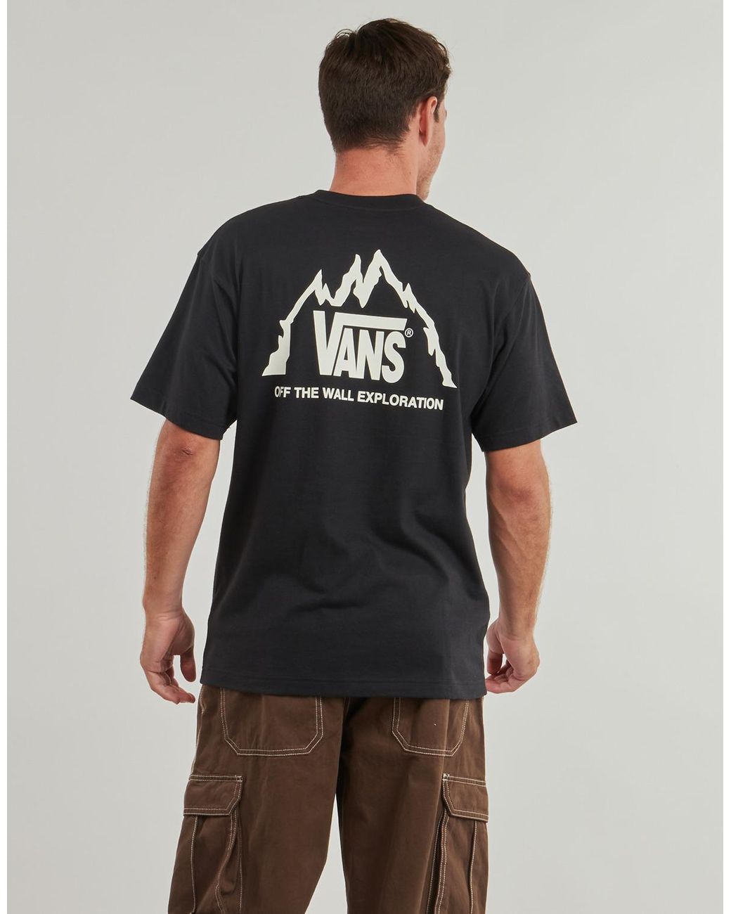 Vans Black T Shirt M Mte Crestline Ss Tee for men